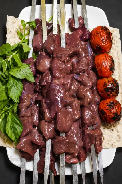 کباب جگر مخصوص مهدی